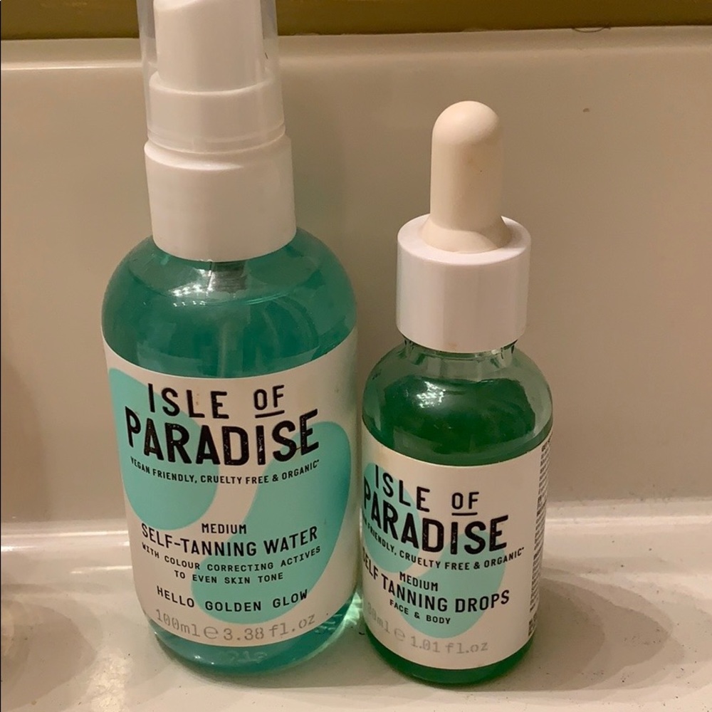 Isle of paradise self tanner